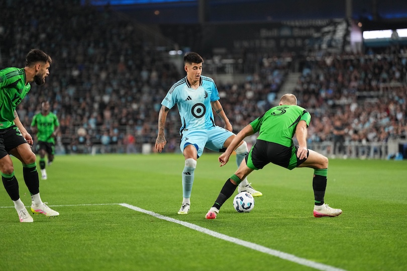 Loons goal-scorer Joaquín Pereyra