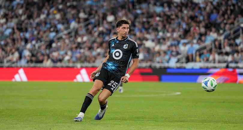 Loons midfielder Nectarios Triantis